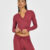 Burnt Maroon Red