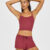 Burnt Maroon Red