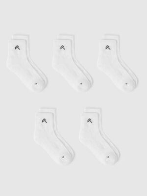 MID CREW SOCKS 5 PACK