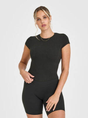 MELLOW RIB MID T-SHIRT