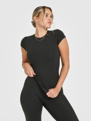 MELLOW RIB T-SHIRT