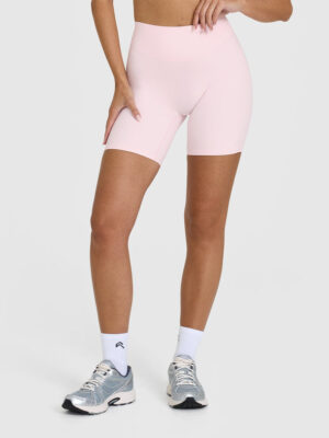SOFTMOTION CYCLING SHORTS 8" WITH WHITE LOGO