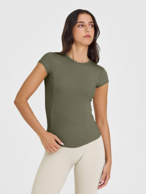 MELLOW RIB T-SHIRT