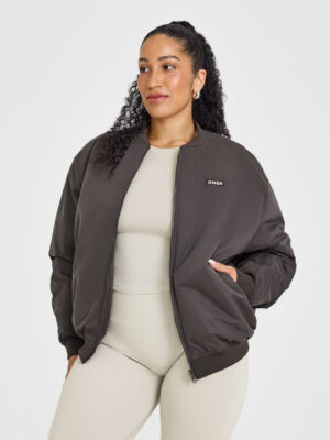 REVERSIBLE BOMBER JACKET