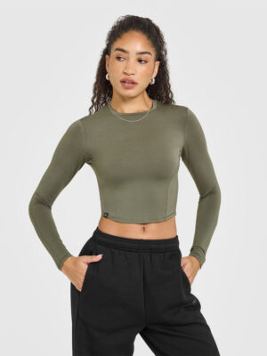 MELLOW SOFT MID LONG SLEEVE TOP