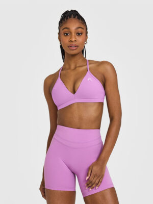 EASYLIFT ULTRA MINIMAL V NECK BRALETTE WITH WHITE LOGO