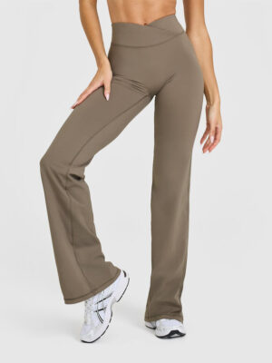 UNIFIED WRAP FLARED PANTS