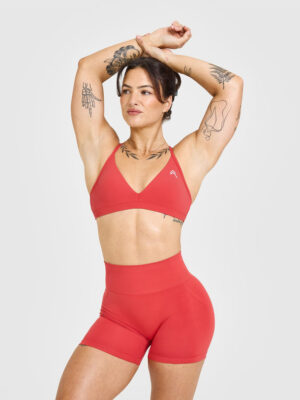 EASYLIFT ULTRA MINIMAL V NECK BRALETTE WITH WHITE LOGO