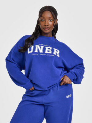 MID WEIGHT SWEATSHIRT WITH PRINTED LOGO