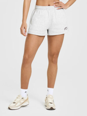 FOUNDATIONS OVERSIZED SHORTS WITH PRINTED GRAPHIC