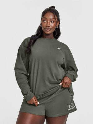 CLASSIC OVERSIZED LIGHTWEIGHT LONG SLEEVE TOP