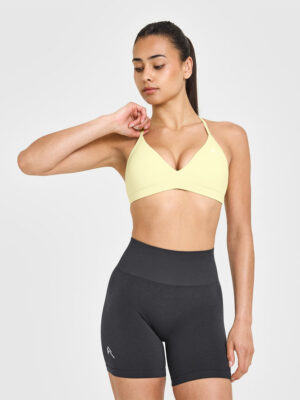EASYLIFT ULTRA MINIMAL V NECK BRALETTE WITH WHITE LOGO