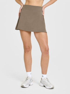 SOFTMOTION SKORT WITH WHITE LOGO