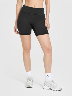 SOFTMOTION FOLD OVER SHORTS 6" WITH WHITE LOGO