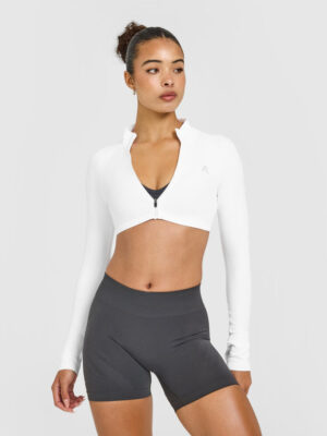 ENHANCELIFT SEAMLESS CROP JACKET