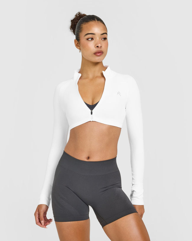 ENHANCELIFT SEAMLESS CROP JACKET