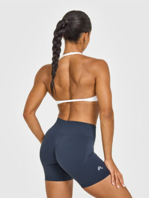 ENHANCELIFT SEAMLESS MINIMAL HALTER NECK BRALETTE