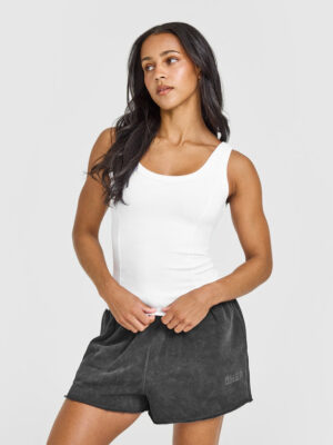 MELLOW RIB SCOOP NECK TANK TOP