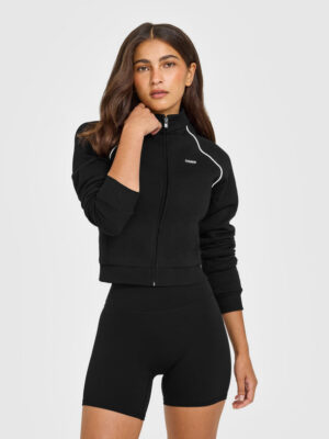 JERSEY TRACKSUIT ZIP UP JACKET