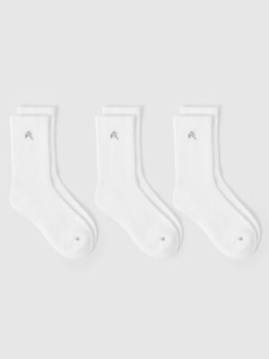 LIGHTWEIGHT CREW SOCKS 3 PACK