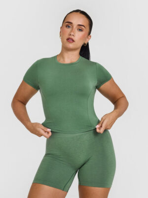 MELLOW SOFT MID SHORT SLEEVE T-SHIRT