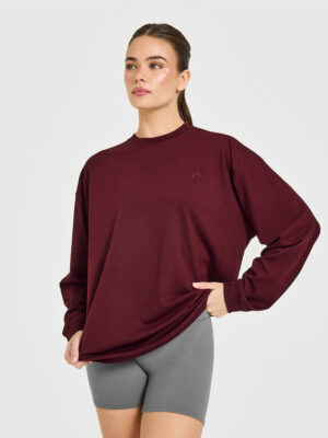 CLASSIC OVERSIZED LIGHTWEIGHT LONG SLEEVE TOP