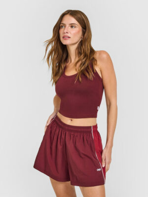 COTTON FITTED MID TANK TOP