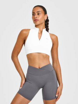 EASYLIFT ZIP HIGH NECK SPORTS BRA