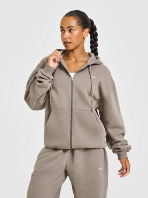 FOUNDATIONS ZIP UP HOODIE