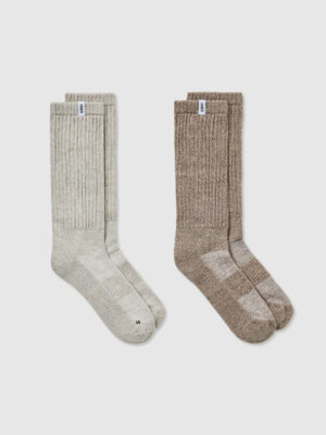 SLOUCHY SOCKS 2 PACK