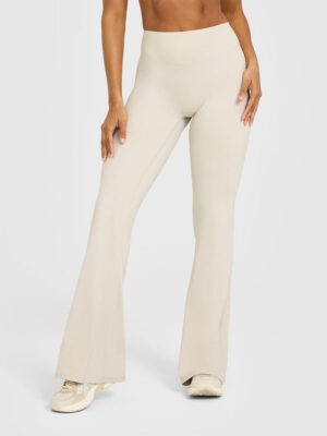SOFTMOTION FLARED PANTS WITH WHITE LOGO