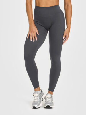 SOFTMOTION HIGH WAISTED LEGGINGS WITH WHITE LOGO