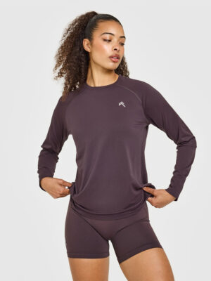 GO TO SEAMLESS LOOSE LONG SLEEVE TOP
