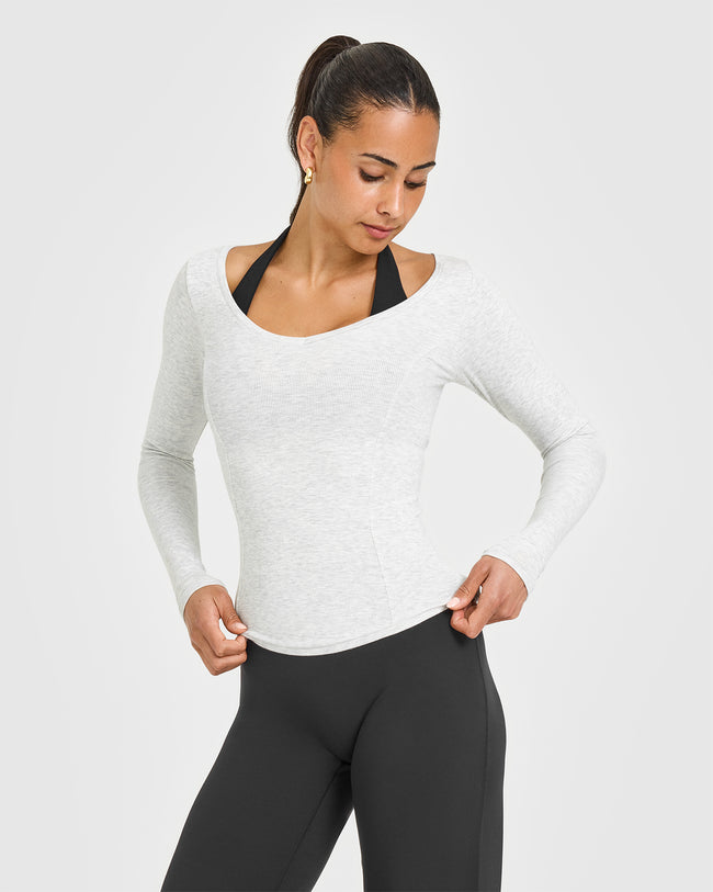 Q3COLOURINJECTION_MELLOW_RIB_V-NECK_LONG_SLEEVE_TOP_LIGHTGREYMARL_250627_PDP_1440x1800_01_c7700dcf-17cb-434f-8575-18f143e53f31_650x.jpg