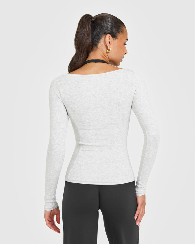 Q3COLOURINJECTION_MELLOW_RIB_V-NECK_LONG_SLEEVE_TOP_LIGHTGREYMARL_250627_PDP_1440x1800_02_a072f2a0-7e23-4480-83ec-f3877c936f00_650x.jpg