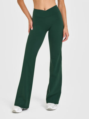 UNIFIED WRAP FLARED PANTS