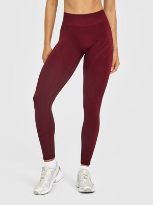 ENHANCELIFT SEAMLESS LEGGINGS WITH WHITE LOGO