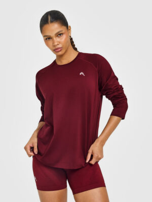 GO TO SEAMLESS LOOSE LONG SLEEVE TOP